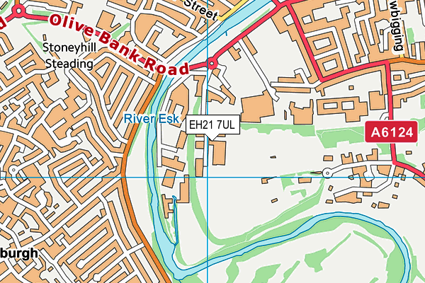 EH21 7UL map - OS VectorMap District (Ordnance Survey) EH21 7UL map - OS VectorMap District (Ordnance Survey)