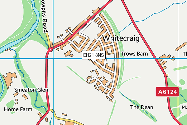 EH21 8NS map - OS VectorMap District (Ordnance Survey) EH21 8NS map - OS VectorMap District (Ordnance Survey)