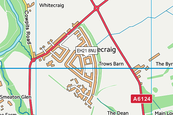 EH21 8NU map - OS VectorMap District (Ordnance Survey) EH21 8NU map - OS VectorMap District (Ordnance Survey)