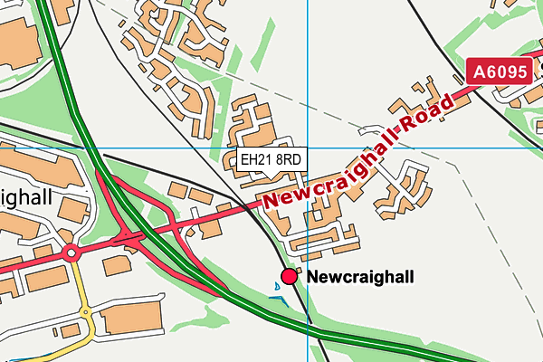 EH21 8RD map - OS VectorMap District (Ordnance Survey) EH21 8RD map - OS VectorMap District (Ordnance Survey)