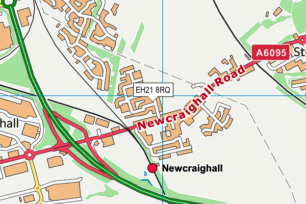 EH21 8RQ map - OS VectorMap District (Ordnance Survey) EH21 8RQ map - OS VectorMap District (Ordnance Survey)