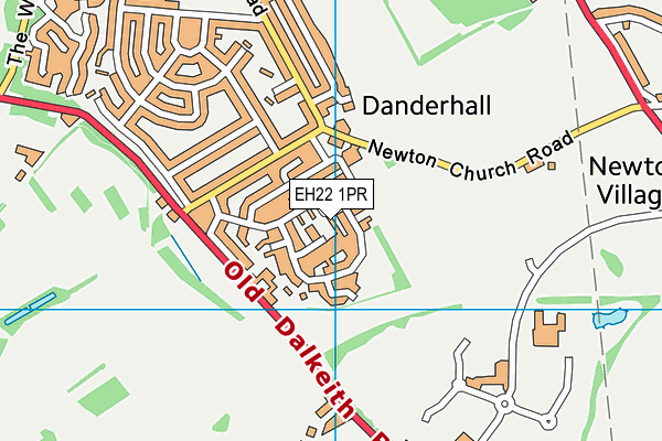 EH22 1PR map - OS VectorMap District (Ordnance Survey) EH22 1PR map - OS VectorMap District (Ordnance Survey)
