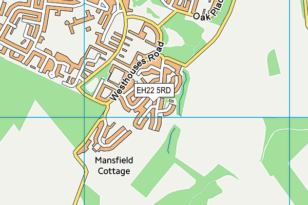 EH22 5RD map - OS VectorMap District (Ordnance Survey) EH22 5RD map - OS VectorMap District (Ordnance Survey)