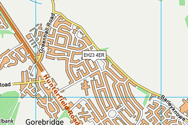 EH23 4ER map - OS VectorMap District (Ordnance Survey) EH23 4ER map - OS VectorMap District (Ordnance Survey)