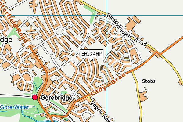 EH23 4HP map - OS VectorMap District (Ordnance Survey) EH23 4HP map - OS VectorMap District (Ordnance Survey)