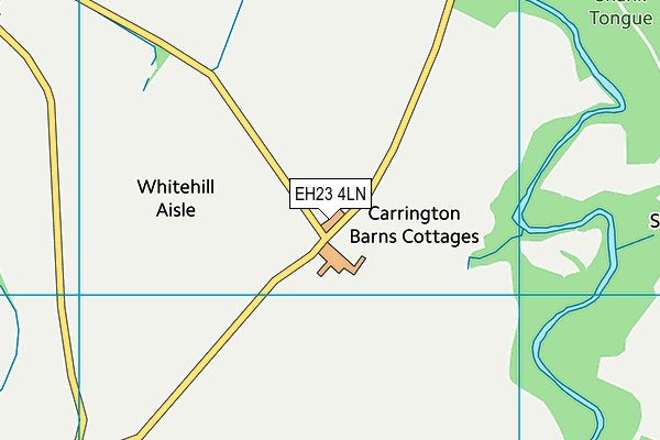 EH23 4LN map - OS VectorMap District (Ordnance Survey) EH23 4LN map - OS VectorMap District (Ordnance Survey)