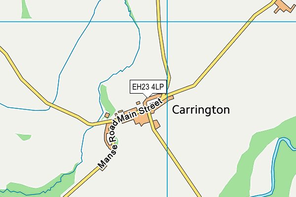 EH23 4LP map - OS VectorMap District (Ordnance Survey) EH23 4LP map - OS VectorMap District (Ordnance Survey)