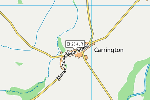 EH23 4LR map - OS VectorMap District (Ordnance Survey) EH23 4LR map - OS VectorMap District (Ordnance Survey)