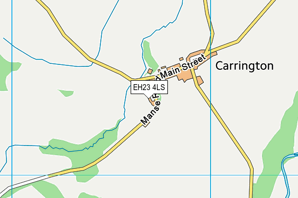 EH23 4LS map - OS VectorMap District (Ordnance Survey) EH23 4LS map - OS VectorMap District (Ordnance Survey)