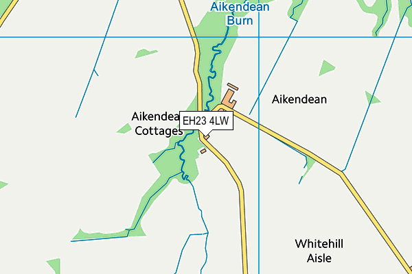 EH23 4LW map - OS VectorMap District (Ordnance Survey) EH23 4LW map - OS VectorMap District (Ordnance Survey)