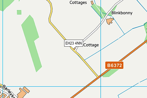 EH23 4NN map - OS VectorMap District (Ordnance Survey) EH23 4NN map - OS VectorMap District (Ordnance Survey)