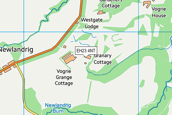 EH23 4NT map - OS VectorMap District (Ordnance Survey) EH23 4NT map - OS VectorMap District (Ordnance Survey)