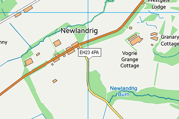 EH23 4PA map - OS VectorMap District (Ordnance Survey) EH23 4PA map - OS VectorMap District (Ordnance Survey)