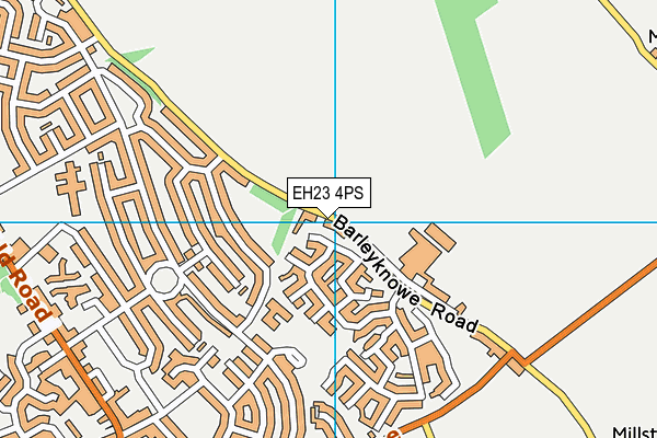 EH23 4PS map - OS VectorMap District (Ordnance Survey) EH23 4PS map - OS VectorMap District (Ordnance Survey)