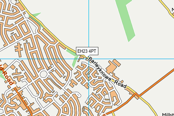 EH23 4PT map - OS VectorMap District (Ordnance Survey) EH23 4PT map - OS VectorMap District (Ordnance Survey)