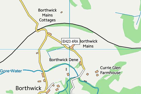 EH23 4RA map - OS VectorMap District (Ordnance Survey) EH23 4RA map - OS VectorMap District (Ordnance Survey)