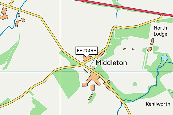 EH23 4RE map - OS VectorMap District (Ordnance Survey) EH23 4RE map - OS VectorMap District (Ordnance Survey)