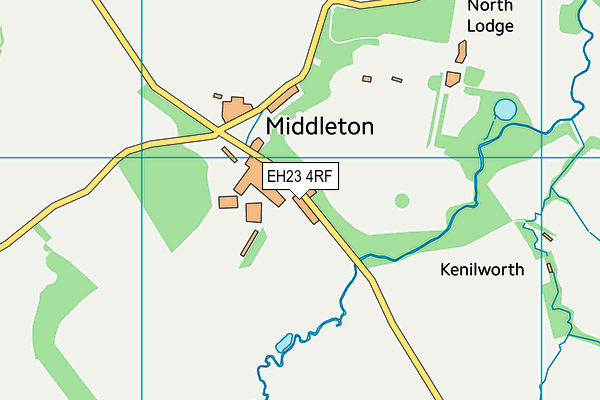 EH23 4RF map - OS VectorMap District (Ordnance Survey) EH23 4RF map - OS VectorMap District (Ordnance Survey)