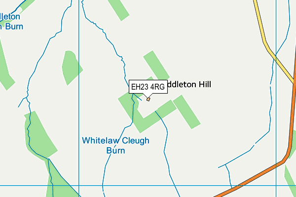 EH23 4RG map - OS VectorMap District (Ordnance Survey) EH23 4RG map - OS VectorMap District (Ordnance Survey)