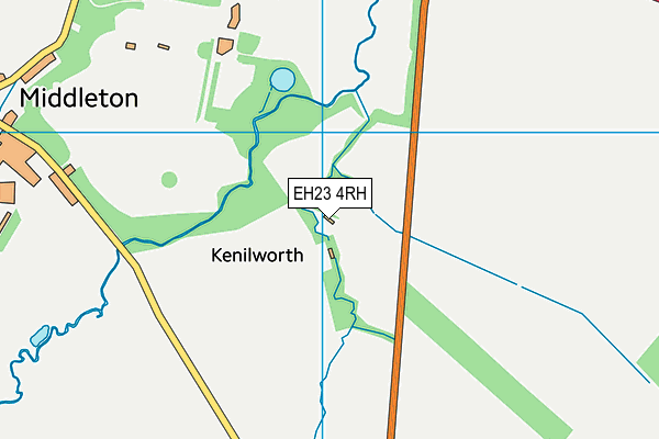 EH23 4RH map - OS VectorMap District (Ordnance Survey) EH23 4RH map - OS VectorMap District (Ordnance Survey)