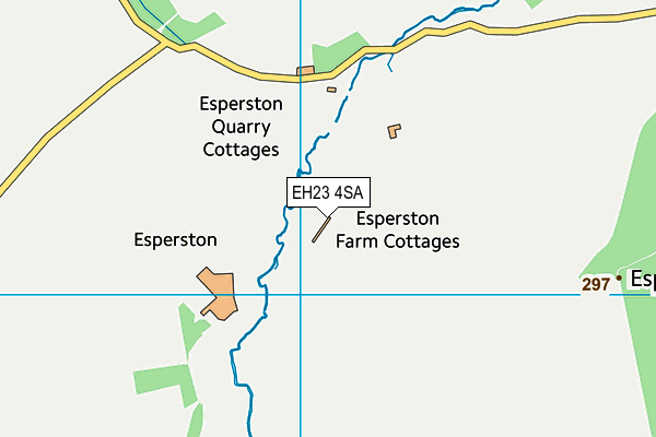 EH23 4SA map - OS VectorMap District (Ordnance Survey) EH23 4SA map - OS VectorMap District (Ordnance Survey)