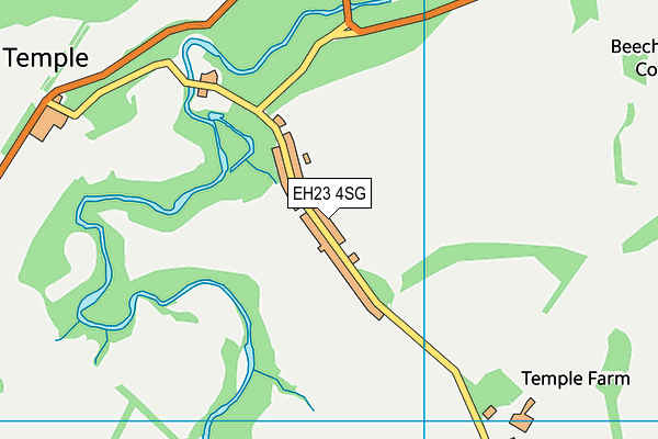 EH23 4SG map - OS VectorMap District (Ordnance Survey) EH23 4SG map - OS VectorMap District (Ordnance Survey)