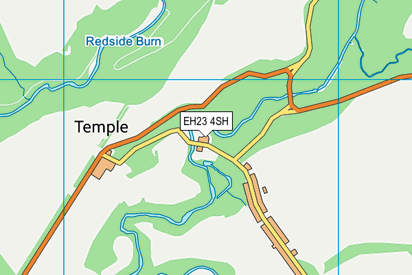 EH23 4SH map - OS VectorMap District (Ordnance Survey) EH23 4SH map - OS VectorMap District (Ordnance Survey)