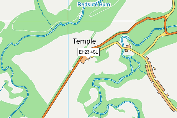 EH23 4SL map - OS VectorMap District (Ordnance Survey) EH23 4SL map - OS VectorMap District (Ordnance Survey)