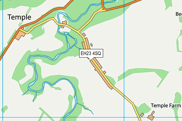 EH23 4SQ map - OS VectorMap District (Ordnance Survey) EH23 4SQ map - OS VectorMap District (Ordnance Survey)