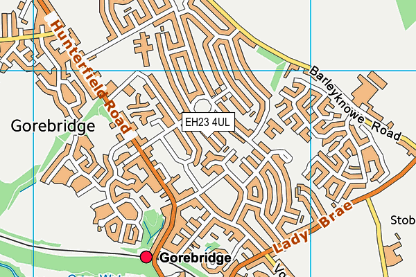 EH23 4UL map - OS VectorMap District (Ordnance Survey) EH23 4UL map - OS VectorMap District (Ordnance Survey)