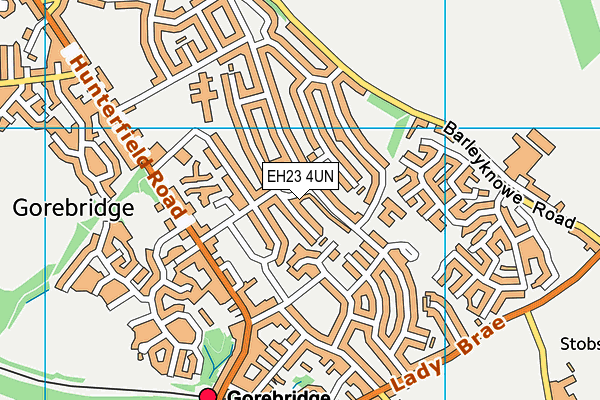 EH23 4UN map - OS VectorMap District (Ordnance Survey) EH23 4UN map - OS VectorMap District (Ordnance Survey)