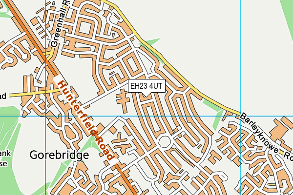 EH23 4UT map - OS VectorMap District (Ordnance Survey) EH23 4UT map - OS VectorMap District (Ordnance Survey)