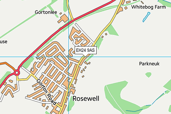 EH24 9AS map - OS VectorMap District (Ordnance Survey) EH24 9AS map - OS VectorMap District (Ordnance Survey)