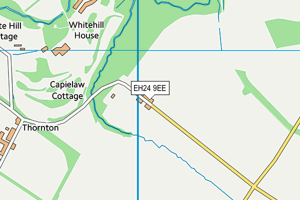 EH24 9EE map - OS VectorMap District (Ordnance Survey)
