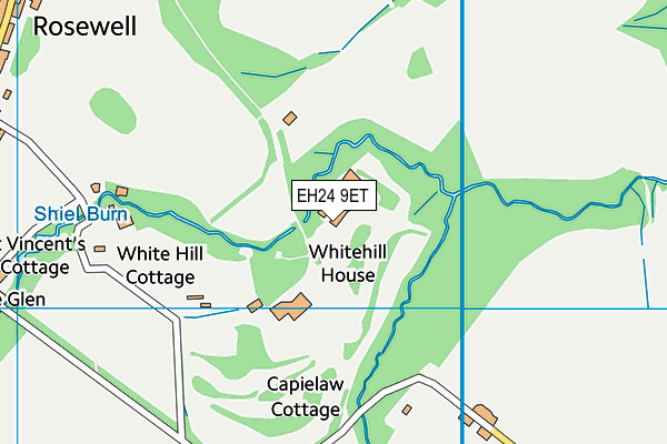 EH24 9ET map - OS VectorMap District (Ordnance Survey) EH24 9ET map - OS VectorMap District (Ordnance Survey)