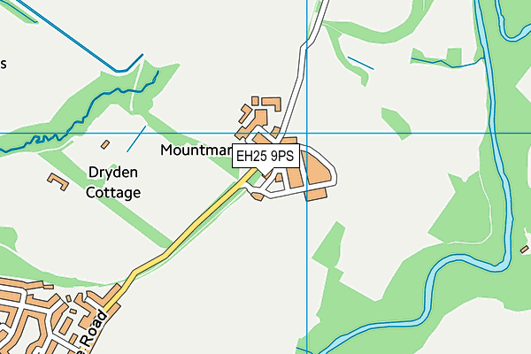 EH25 9PS map - OS VectorMap District (Ordnance Survey) EH25 9PS map - OS VectorMap District (Ordnance Survey)