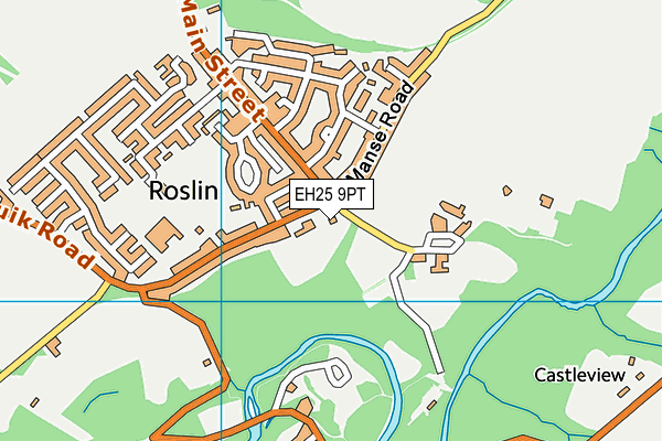 EH25 9PT map - OS VectorMap District (Ordnance Survey) EH25 9PT map - OS VectorMap District (Ordnance Survey)