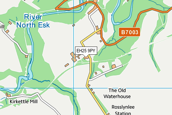 EH25 9PY map - OS VectorMap District (Ordnance Survey) EH25 9PY map - OS VectorMap District (Ordnance Survey)