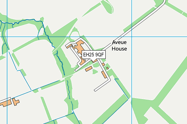 EH25 9QF map - OS VectorMap District (Ordnance Survey) EH25 9QF map - OS VectorMap District (Ordnance Survey)