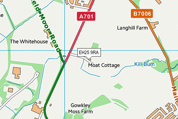 EH25 9RA map - OS VectorMap District (Ordnance Survey) EH25 9RA map - OS VectorMap District (Ordnance Survey)