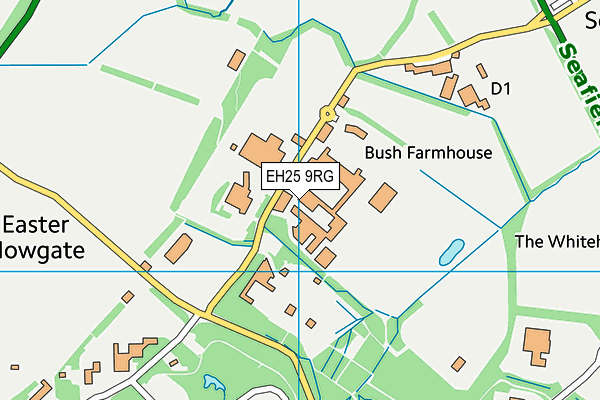 EH25 9RG map - OS VectorMap District (Ordnance Survey) EH25 9RG map - OS VectorMap District (Ordnance Survey)