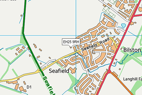 EH25 9RH map - OS VectorMap District (Ordnance Survey) EH25 9RH map - OS VectorMap District (Ordnance Survey)