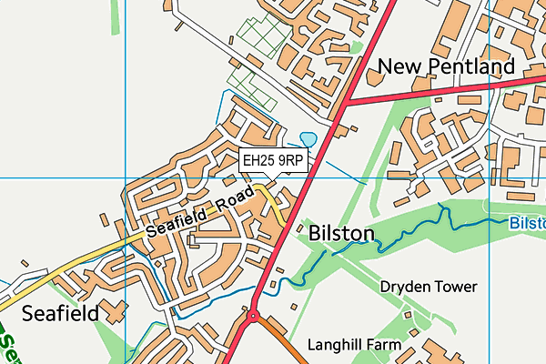 EH25 9RP map - OS VectorMap District (Ordnance Survey) EH25 9RP map - OS VectorMap District (Ordnance Survey)