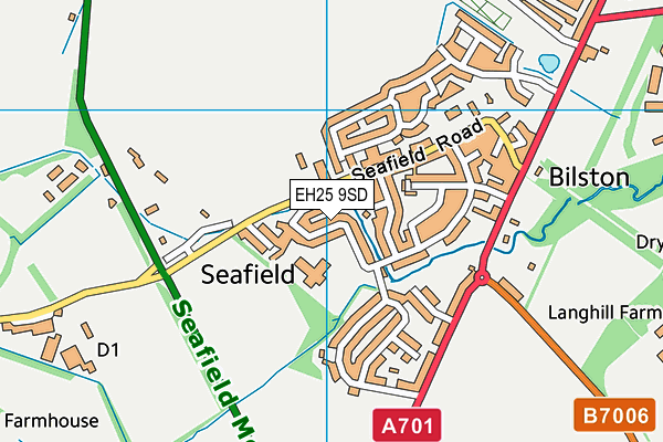EH25 9SD map - OS VectorMap District (Ordnance Survey) EH25 9SD map - OS VectorMap District (Ordnance Survey)