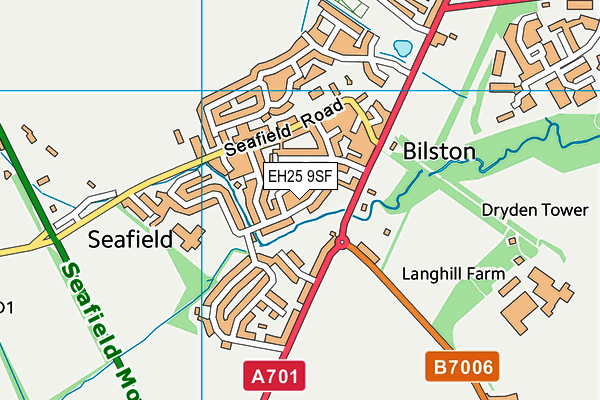 EH25 9SF map - OS VectorMap District (Ordnance Survey) EH25 9SF map - OS VectorMap District (Ordnance Survey)