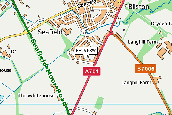 EH25 9SW map - OS VectorMap District (Ordnance Survey) EH25 9SW map - OS VectorMap District (Ordnance Survey)