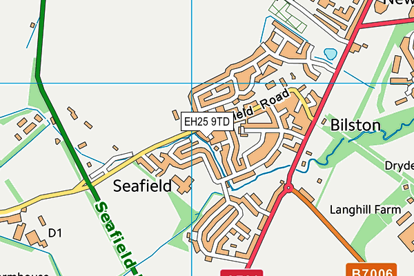 EH25 9TD map - OS VectorMap District (Ordnance Survey) EH25 9TD map - OS VectorMap District (Ordnance Survey)