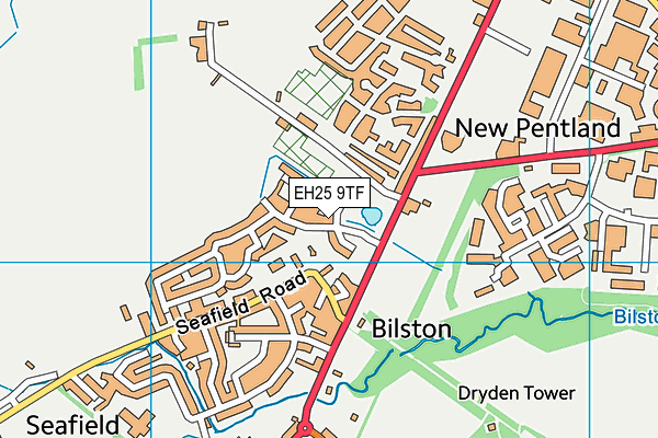 EH25 9TF map - OS VectorMap District (Ordnance Survey) EH25 9TF map - OS VectorMap District (Ordnance Survey)