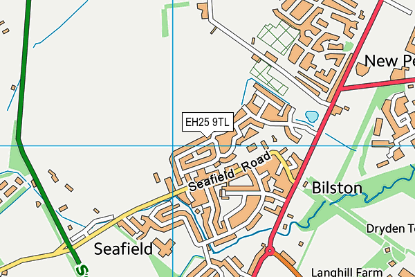 EH25 9TL map - OS VectorMap District (Ordnance Survey) EH25 9TL map - OS VectorMap District (Ordnance Survey)