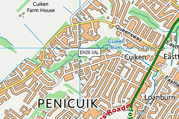EH26 0AL map - OS VectorMap District (Ordnance Survey) EH26 0AL map - OS VectorMap District (Ordnance Survey)